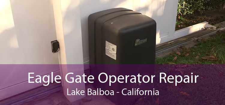 Eagle Gate Operator Repair Lake Balboa - California