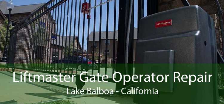 Liftmaster Gate Operator Repair Lake Balboa - California