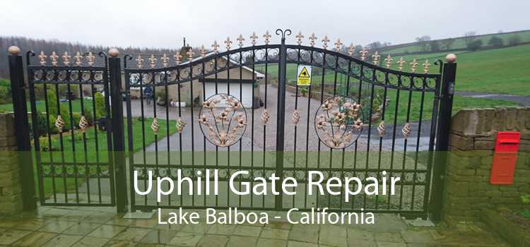 Uphill Gate Repair Lake Balboa - California